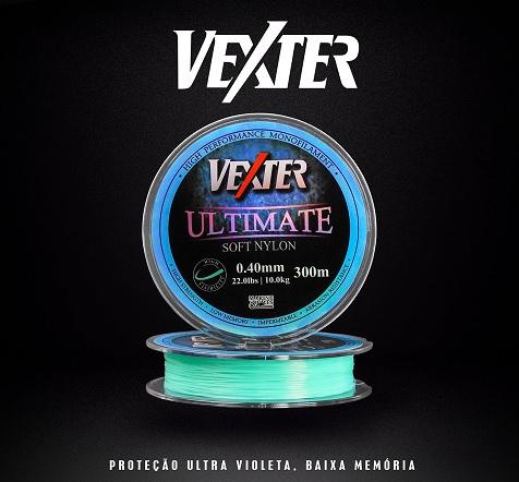 Linha Vexter Ultimate Soft Nylon 300m Azul – JLA PESCA