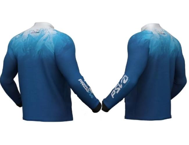 Camiseta de pesca - La maglia - Nelson Nakamura- Proteção UV 50